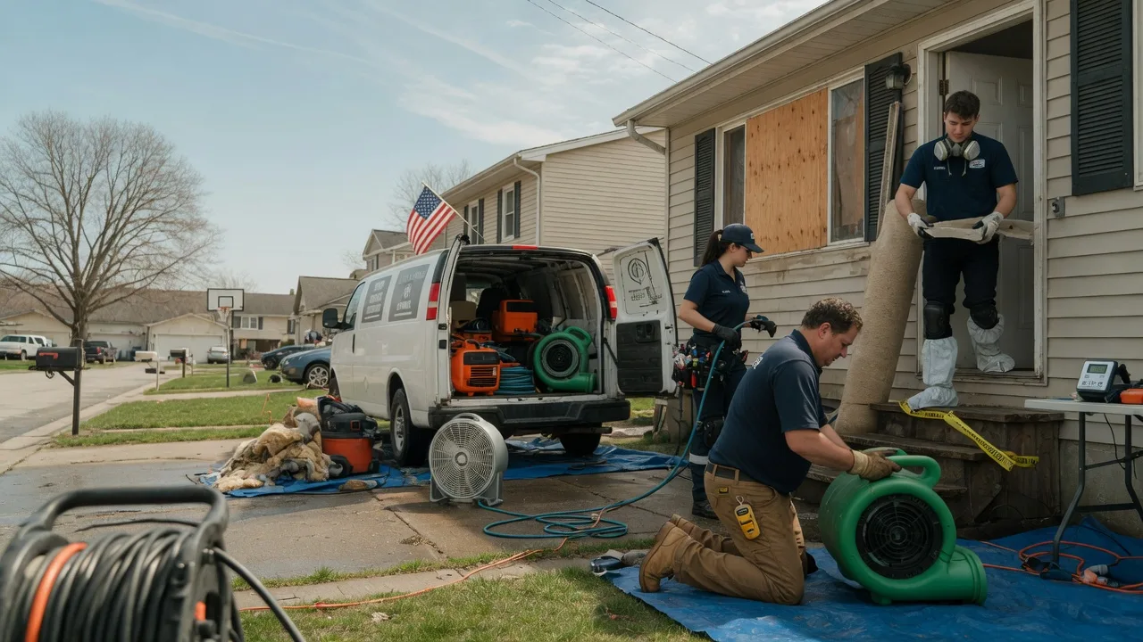 Water Damage Restoration in Gallipolis, OH near me